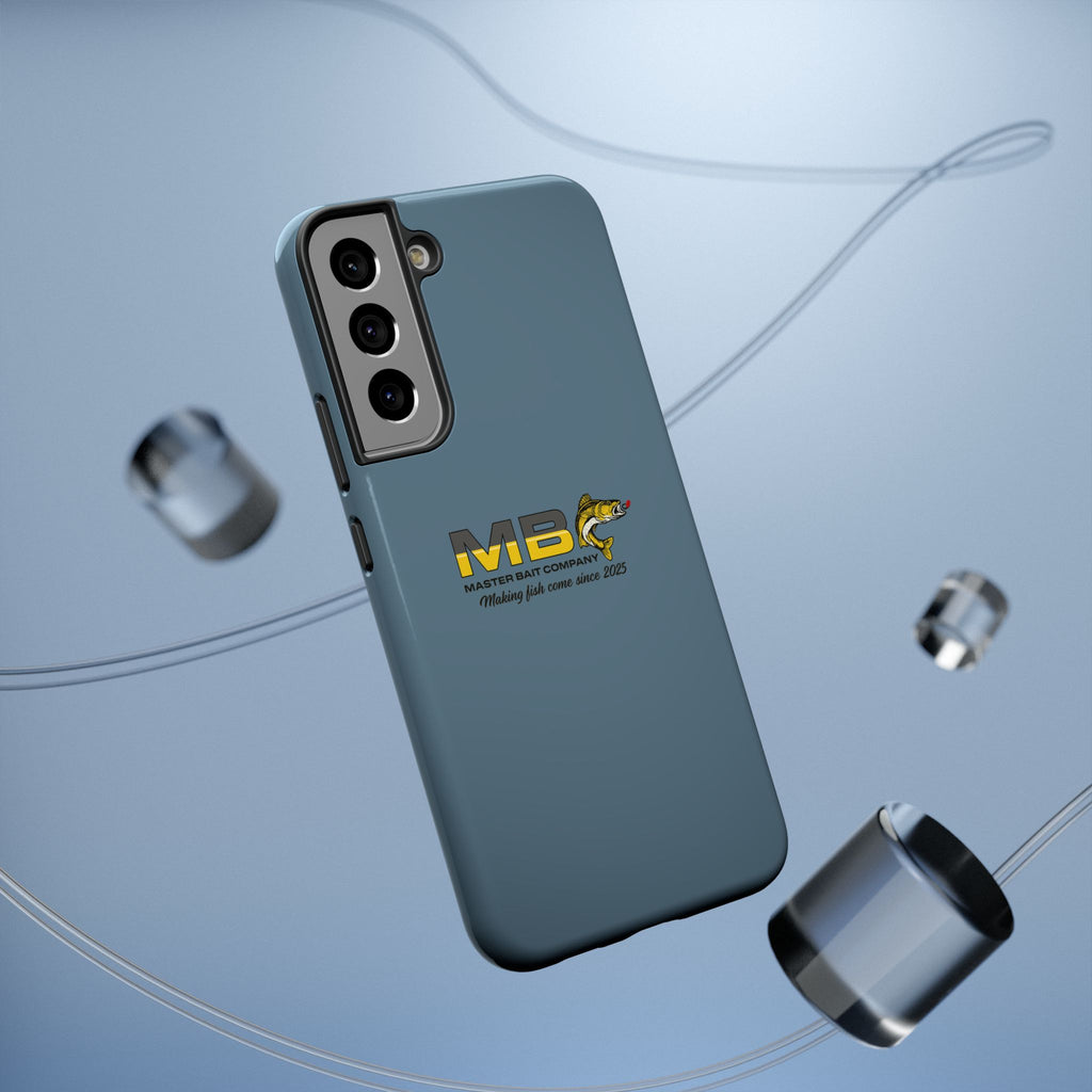 Impact-Resistant Phone Case — MB Master Bait Company Logo (Fishing Theme)