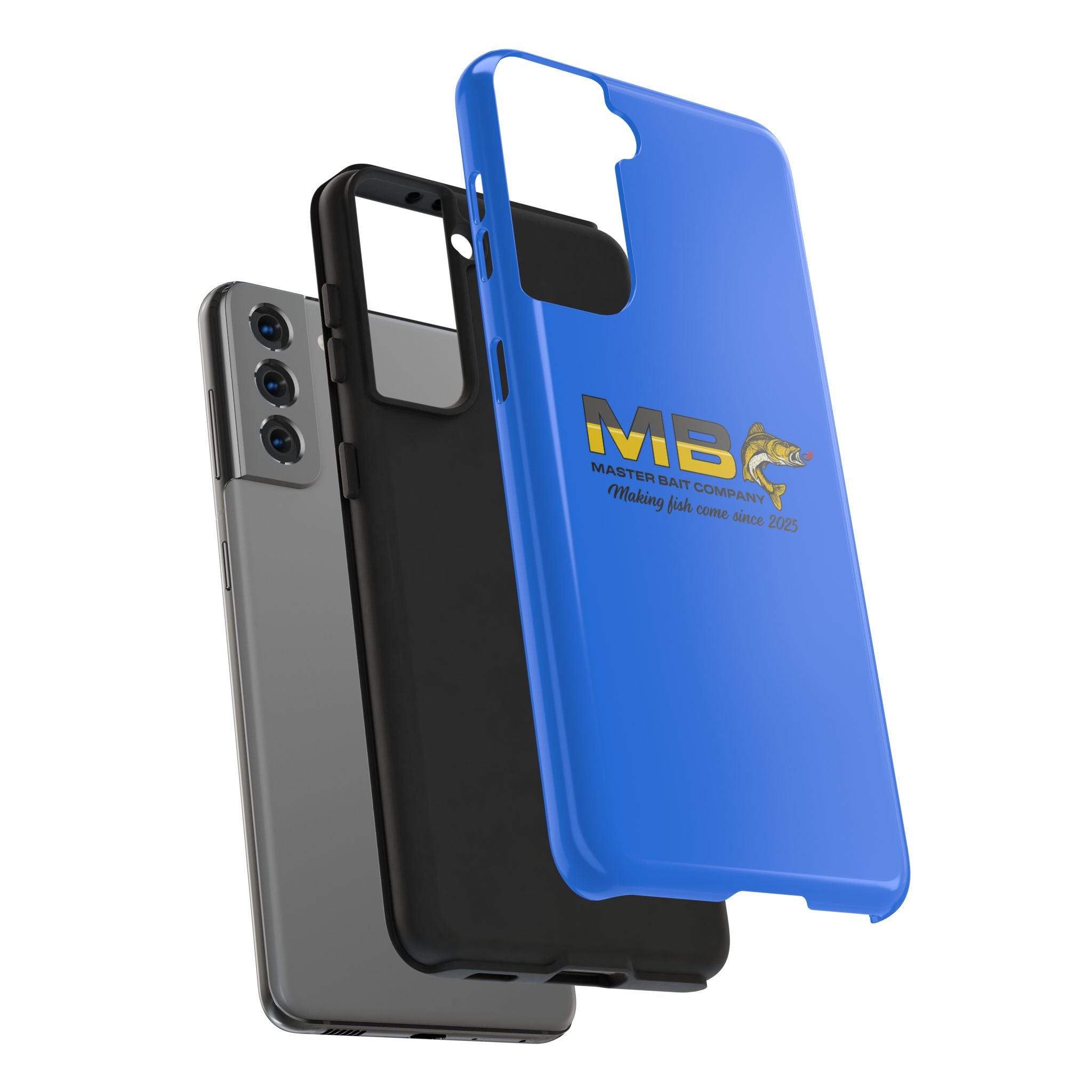Tough Phone Case - Master Bait Co. Fishing Logo, 'Making Fish Come Since 2025'