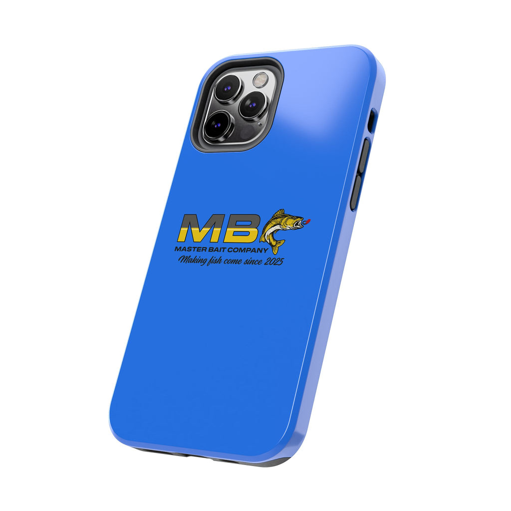 Tough Phone Case - Master Bait Co. Fishing Logo, 'Making Fish Come Since 2025'