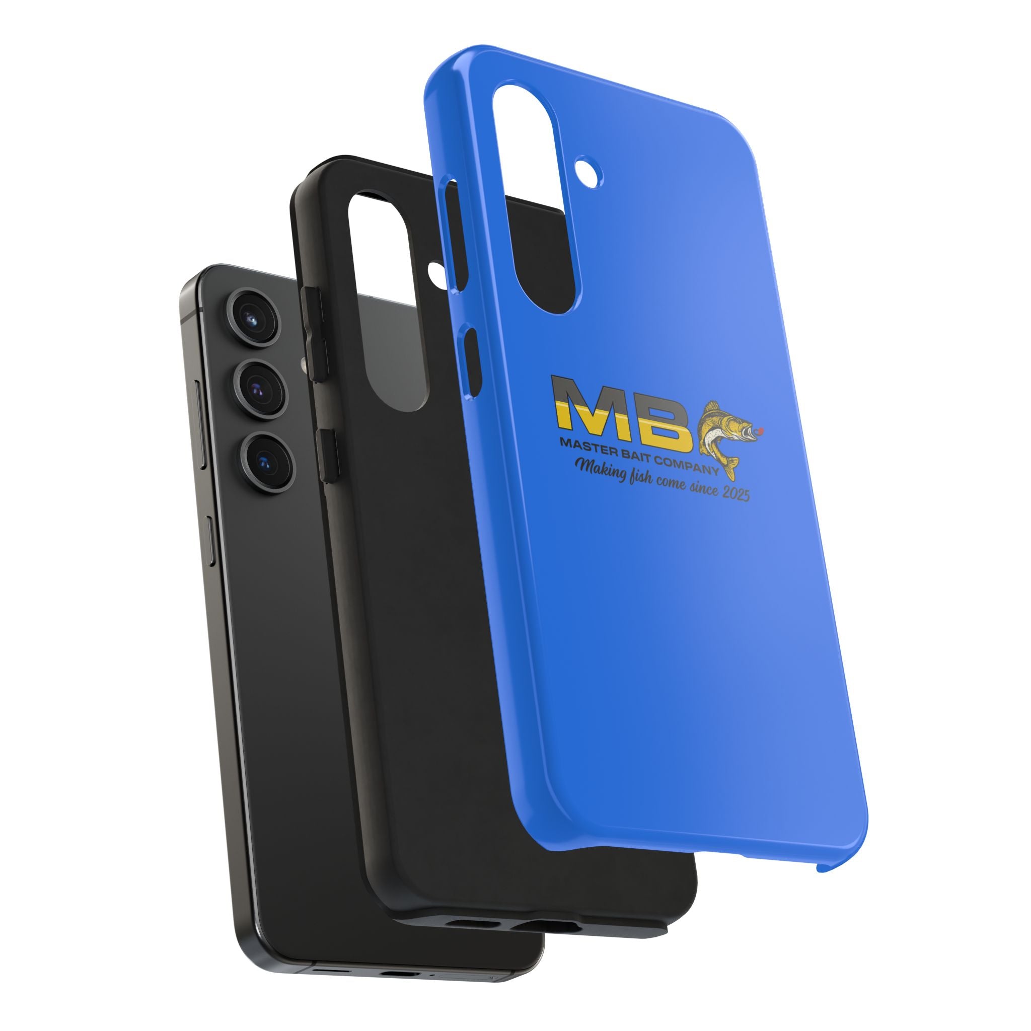 Tough Phone Case - Master Bait Co. Fishing Logo, 'Making Fish Come Since 2025'