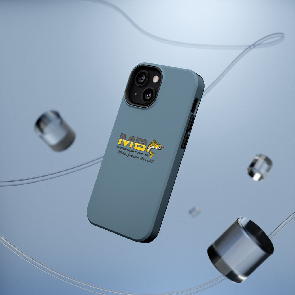 Impact-Resistant Phone Case — MB Master Bait Company Logo (Fishing Theme)