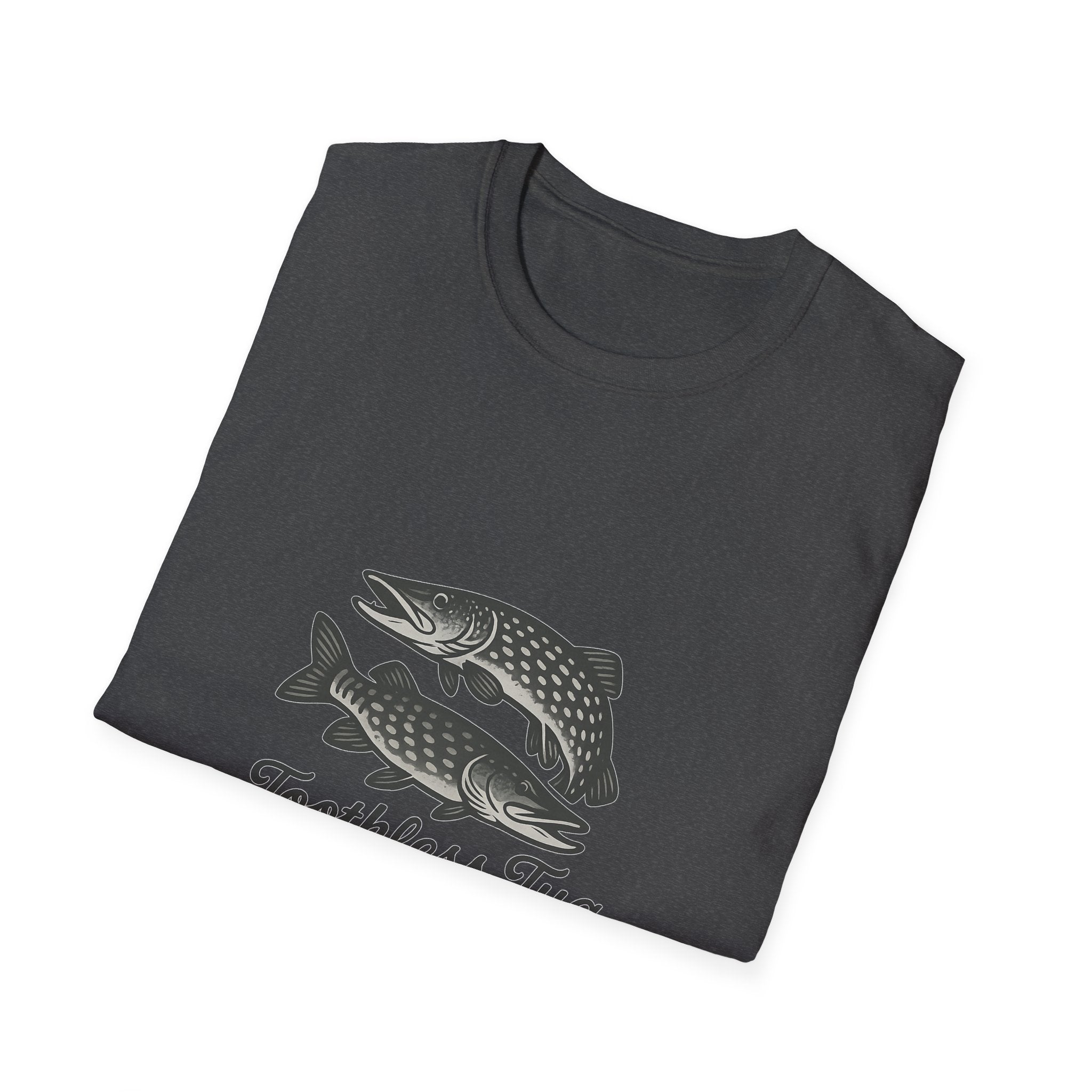 Toothless Tug Steel Leaders Fishing T-Shirt —  Tee