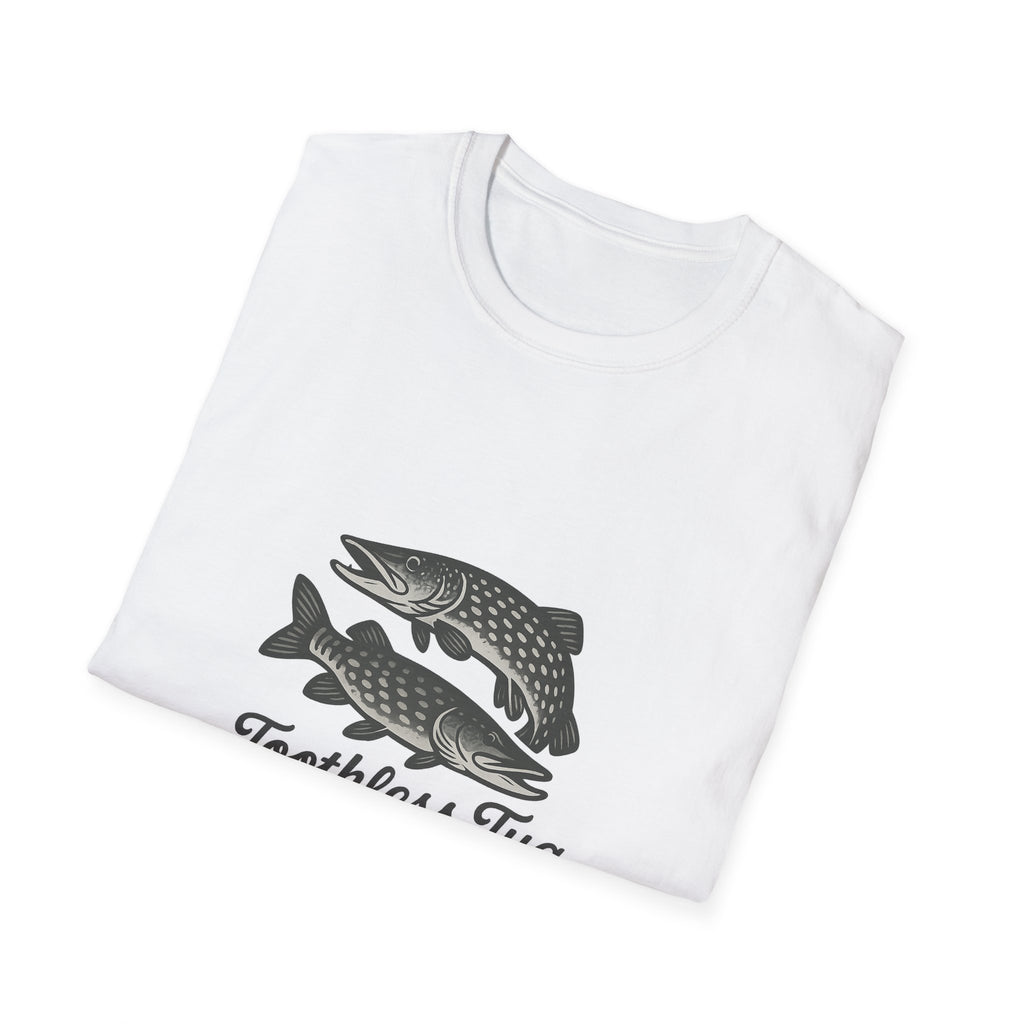 Toothless Tug Steel Leaders Fishing T-Shirt —  Tee