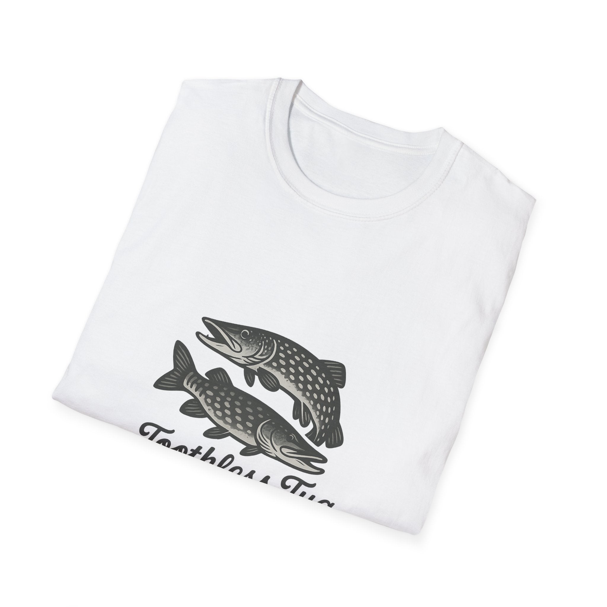 Toothless Tug Steel Leaders Fishing T-Shirt —  Tee