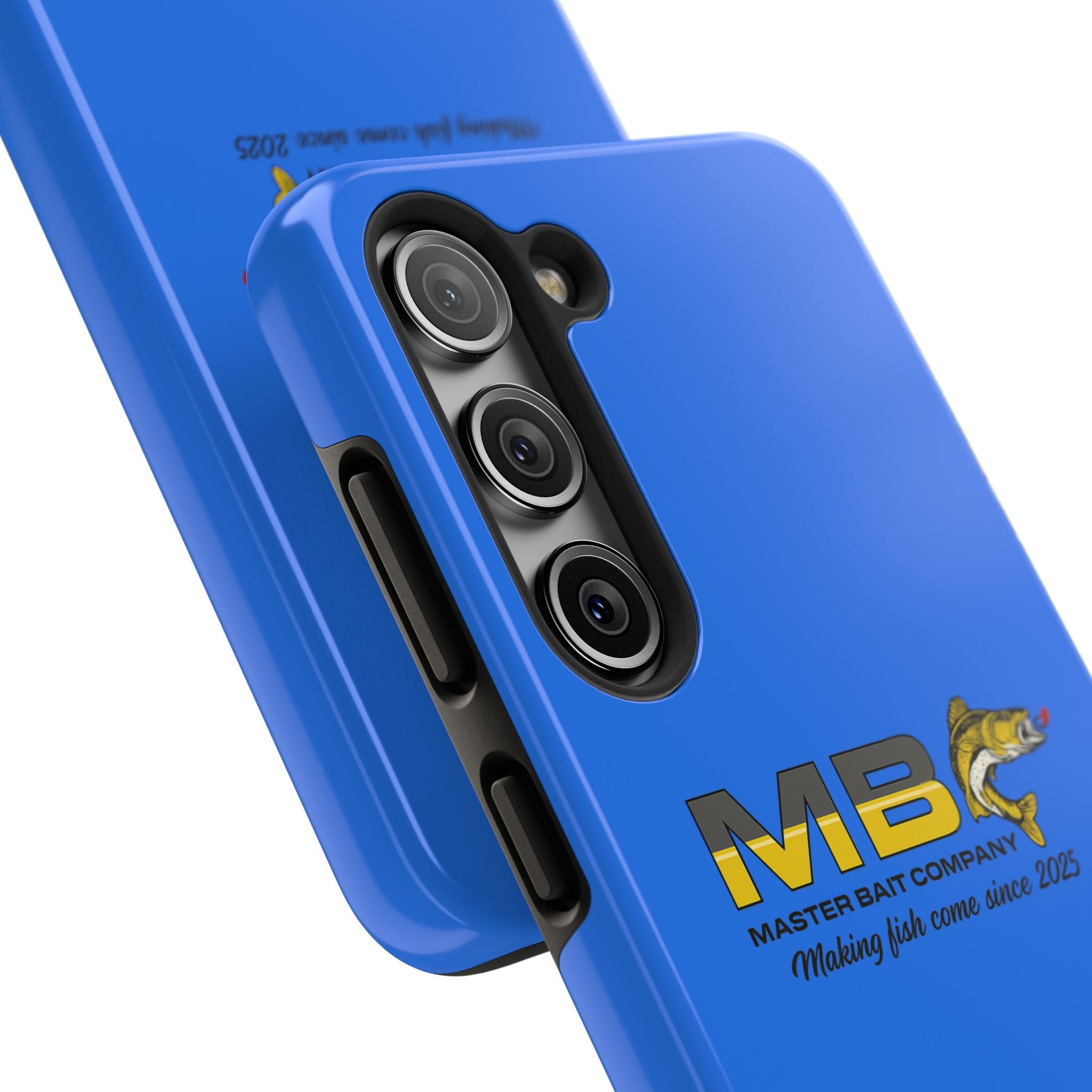 Tough Phone Case - Master Bait Co. Fishing Logo, 'Making Fish Come Since 2025'