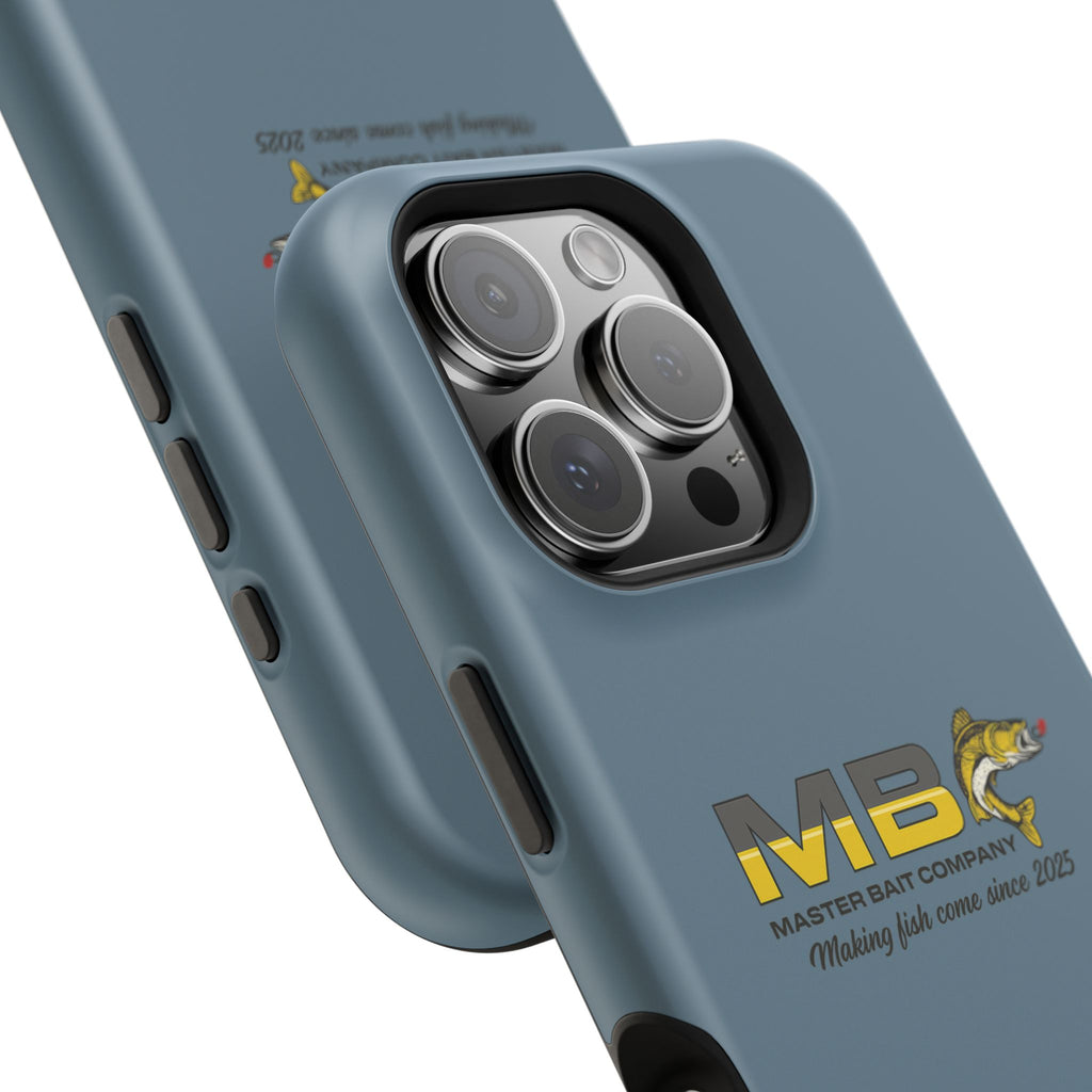 Impact-Resistant Phone Case — MB Master Bait Company Logo (Fishing Theme)