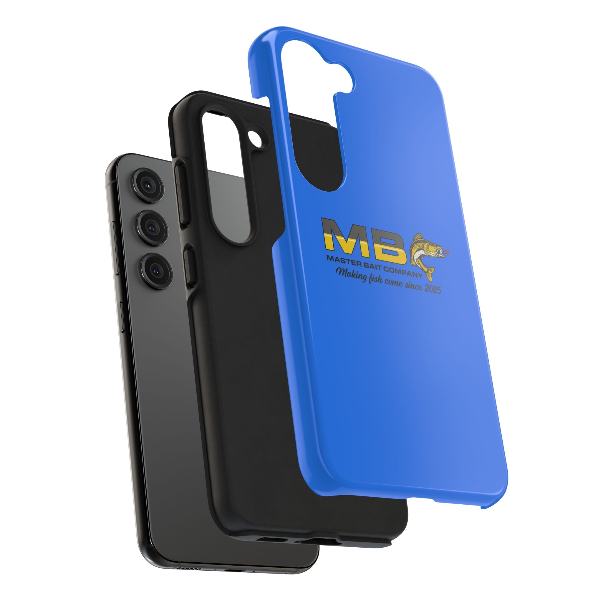 Tough Phone Case - Master Bait Co. Fishing Logo, 'Making Fish Come Since 2025'
