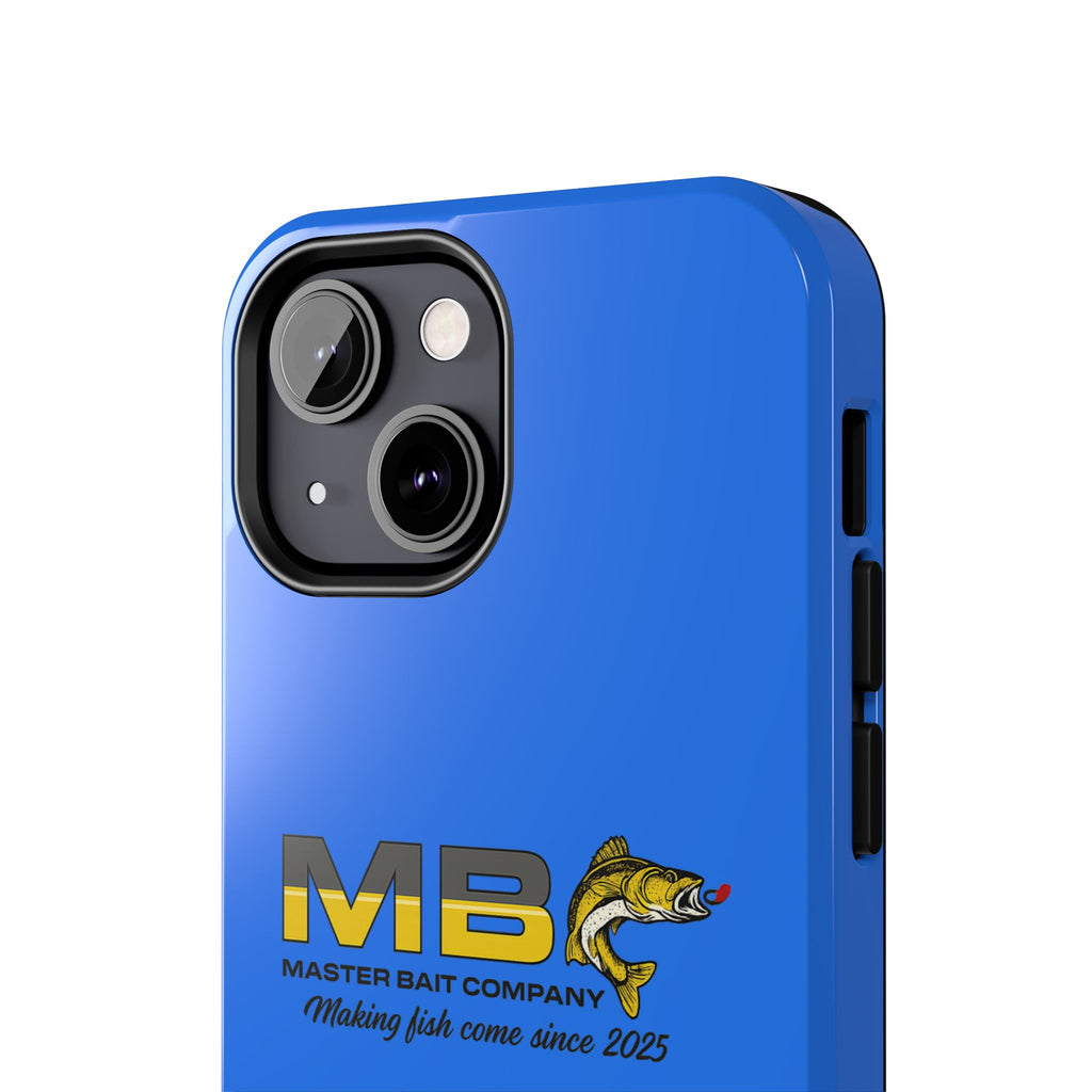 Tough Phone Case - Master Bait Co. Fishing Logo, 'Making Fish Come Since 2025'