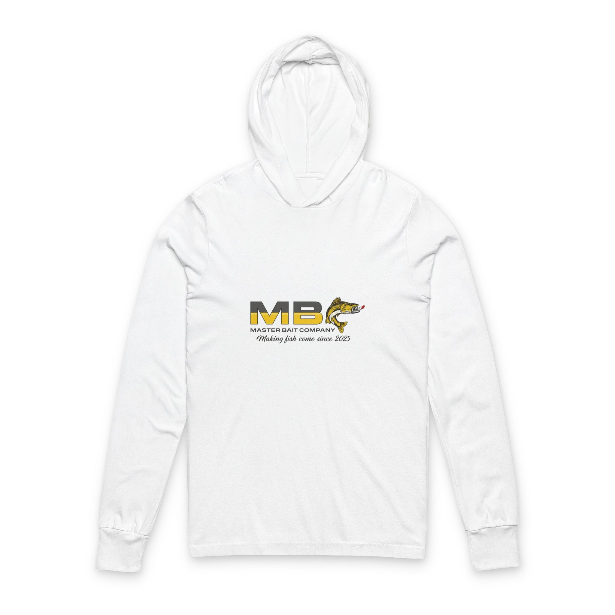 Lightweight MBC Fishing Club Hooded Long Sleeve Tee —  Logo Shirt