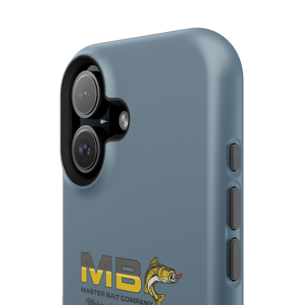 Impact-Resistant Phone Case — MB Master Bait Company Logo (Fishing Theme)