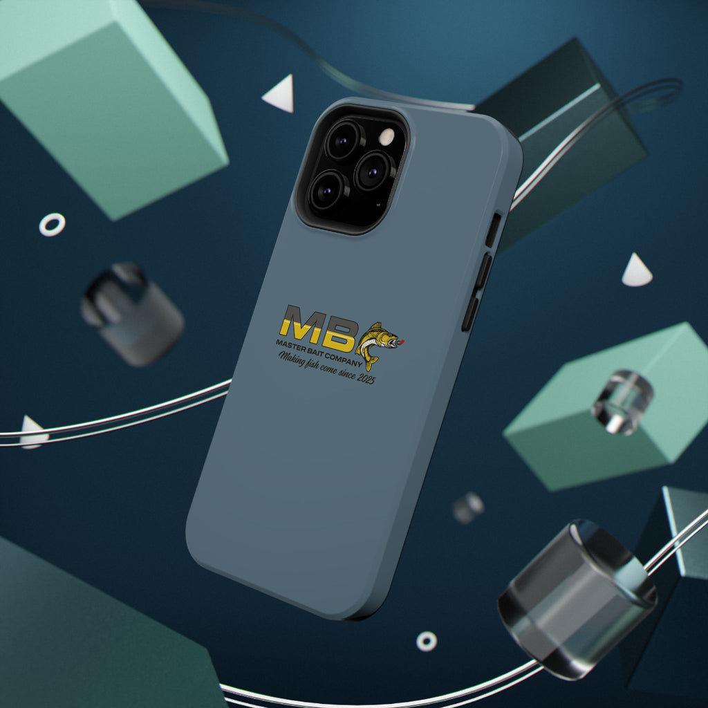 Impact-Resistant Phone Case — MB Master Bait Company Logo (Fishing Theme)