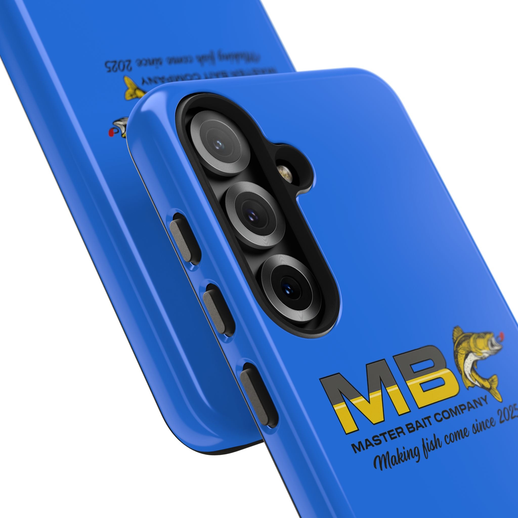 Tough Phone Case - Master Bait Co. Fishing Logo, 'Making Fish Come Since 2025'