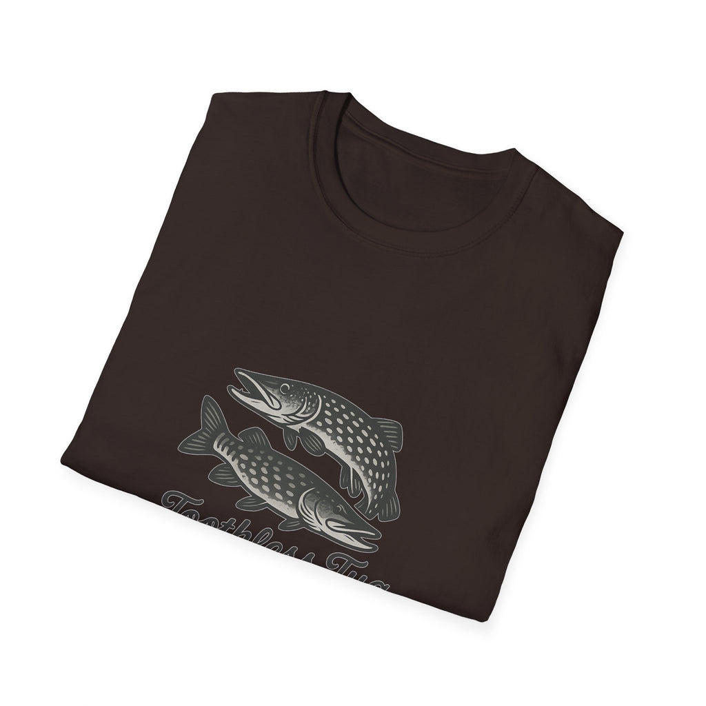 Toothless Tug Steel Leaders Fishing T-Shirt —  Tee