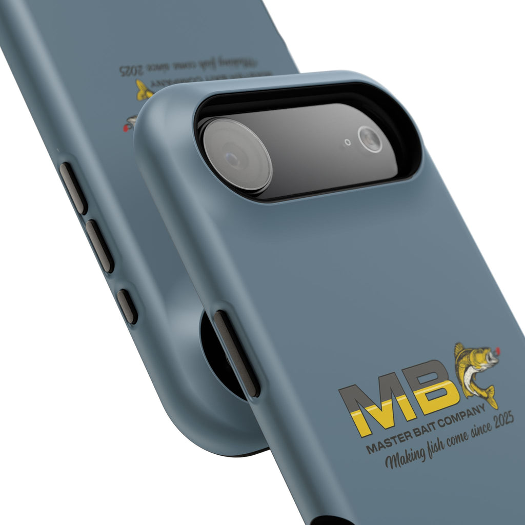 Impact-Resistant Phone Case — MB Master Bait Company Logo (Fishing Theme)