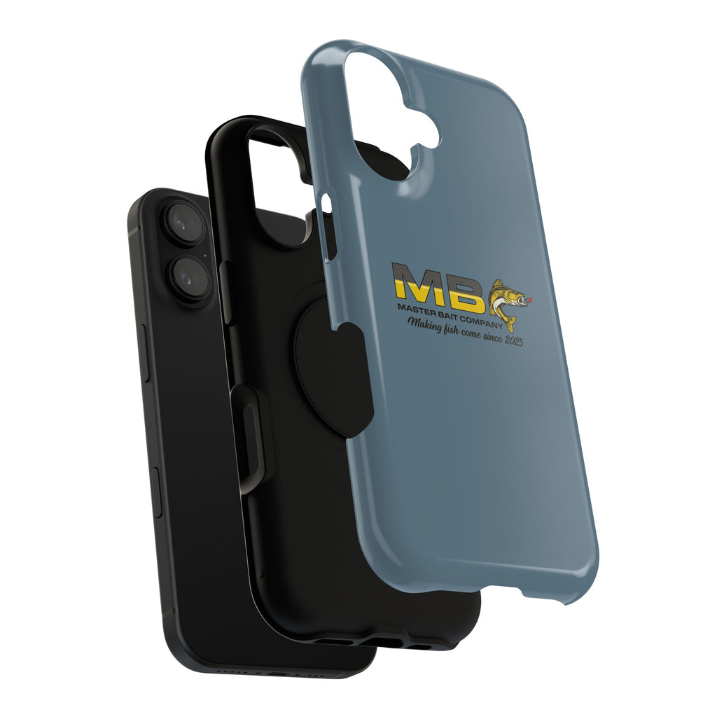 Impact-Resistant Phone Case — MB Master Bait Company Logo (Fishing Theme)