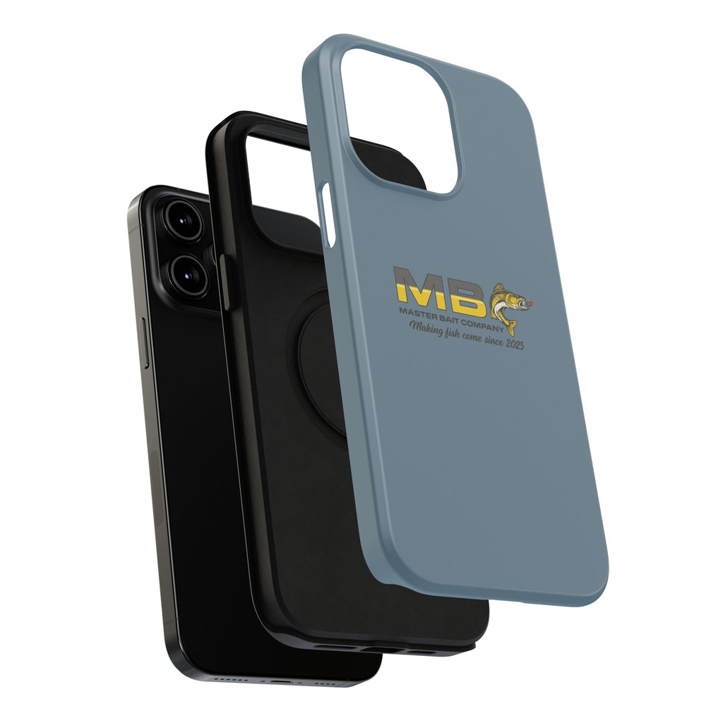 Impact-Resistant Phone Case — MB Master Bait Company Logo (Fishing Theme)
