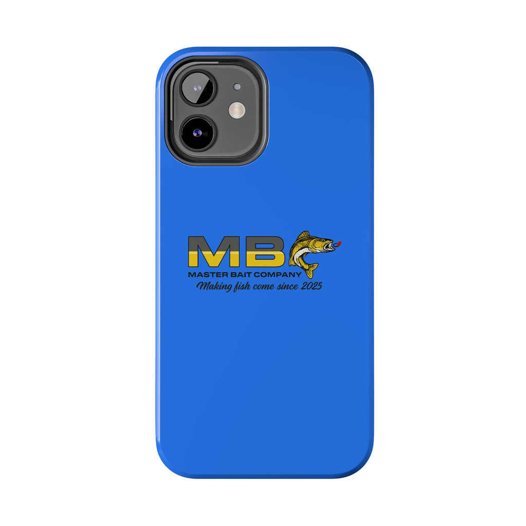 Tough Phone Case - Master Bait Co. Fishing Logo, 'Making Fish Come Since 2025'