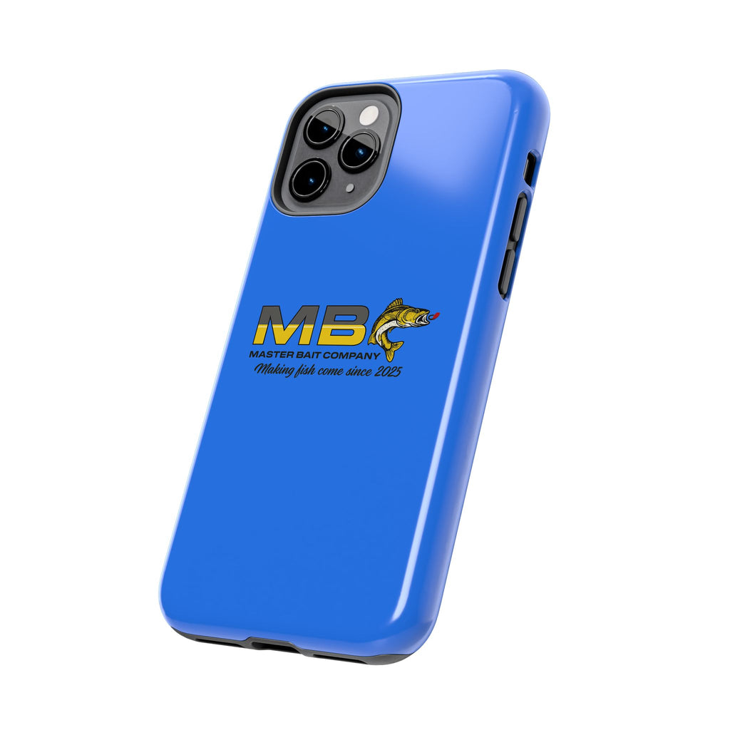 Tough Phone Case - Master Bait Co. Fishing Logo, 'Making Fish Come Since 2025'