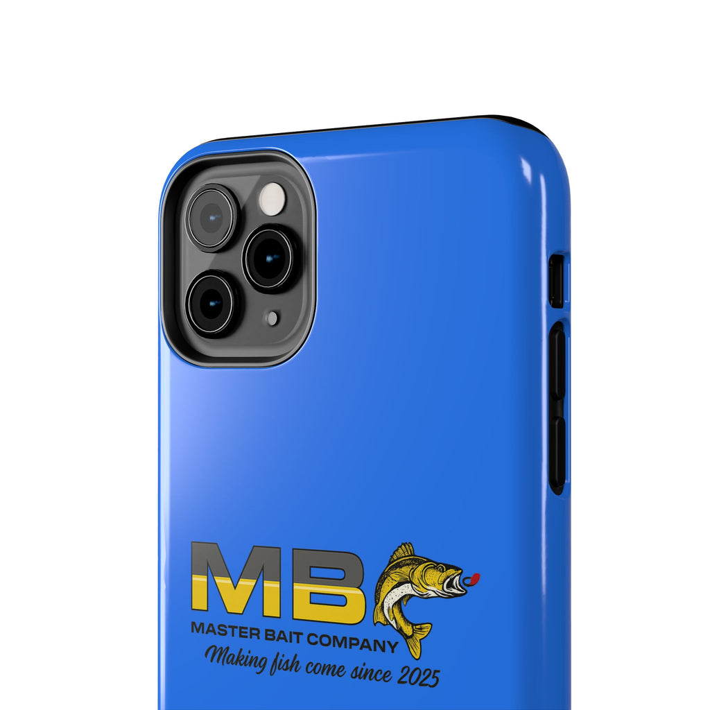 Tough Phone Case - Master Bait Co. Fishing Logo, 'Making Fish Come Since 2025'