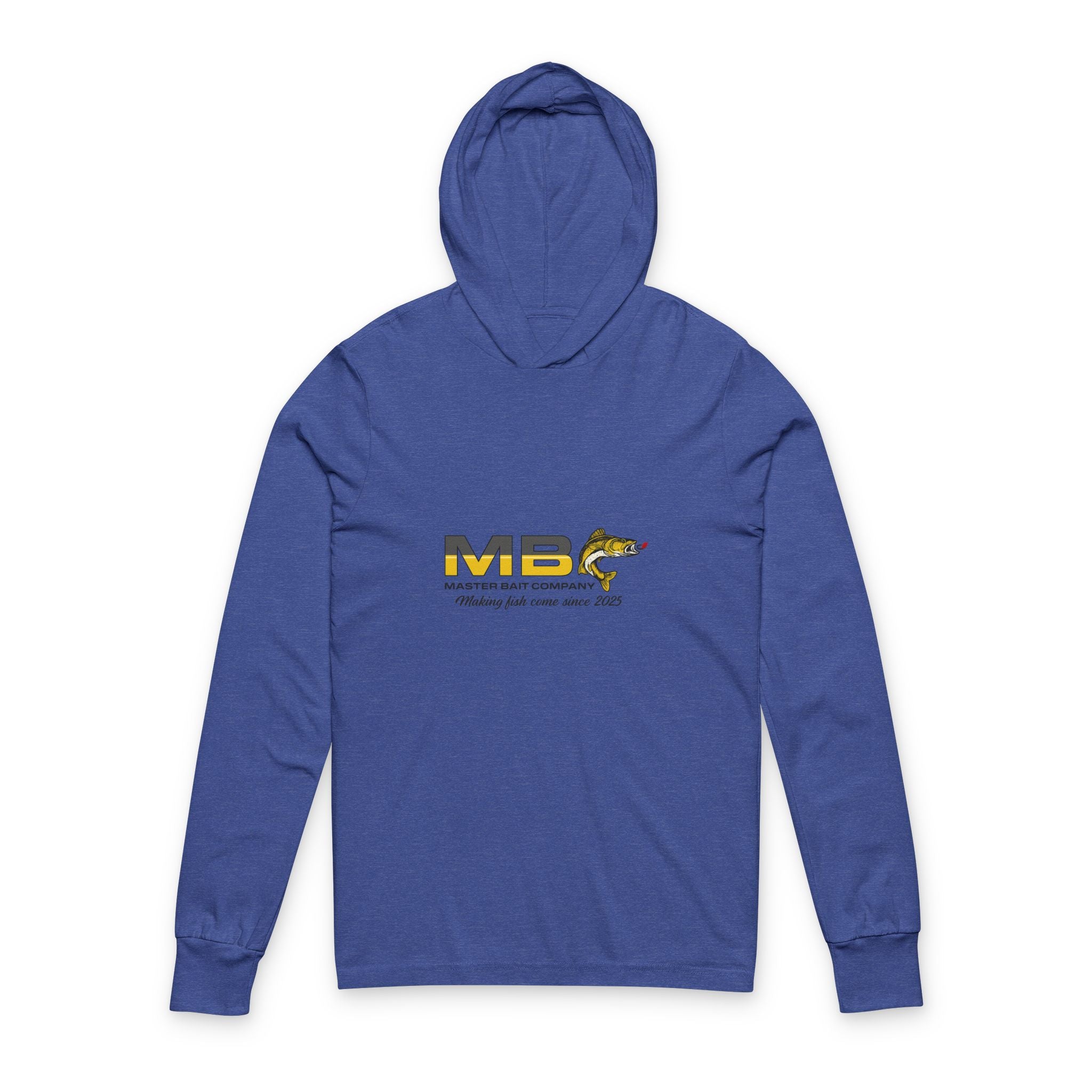 Lightweight MBC Fishing Club Hooded Long Sleeve Tee —  Logo Shirt