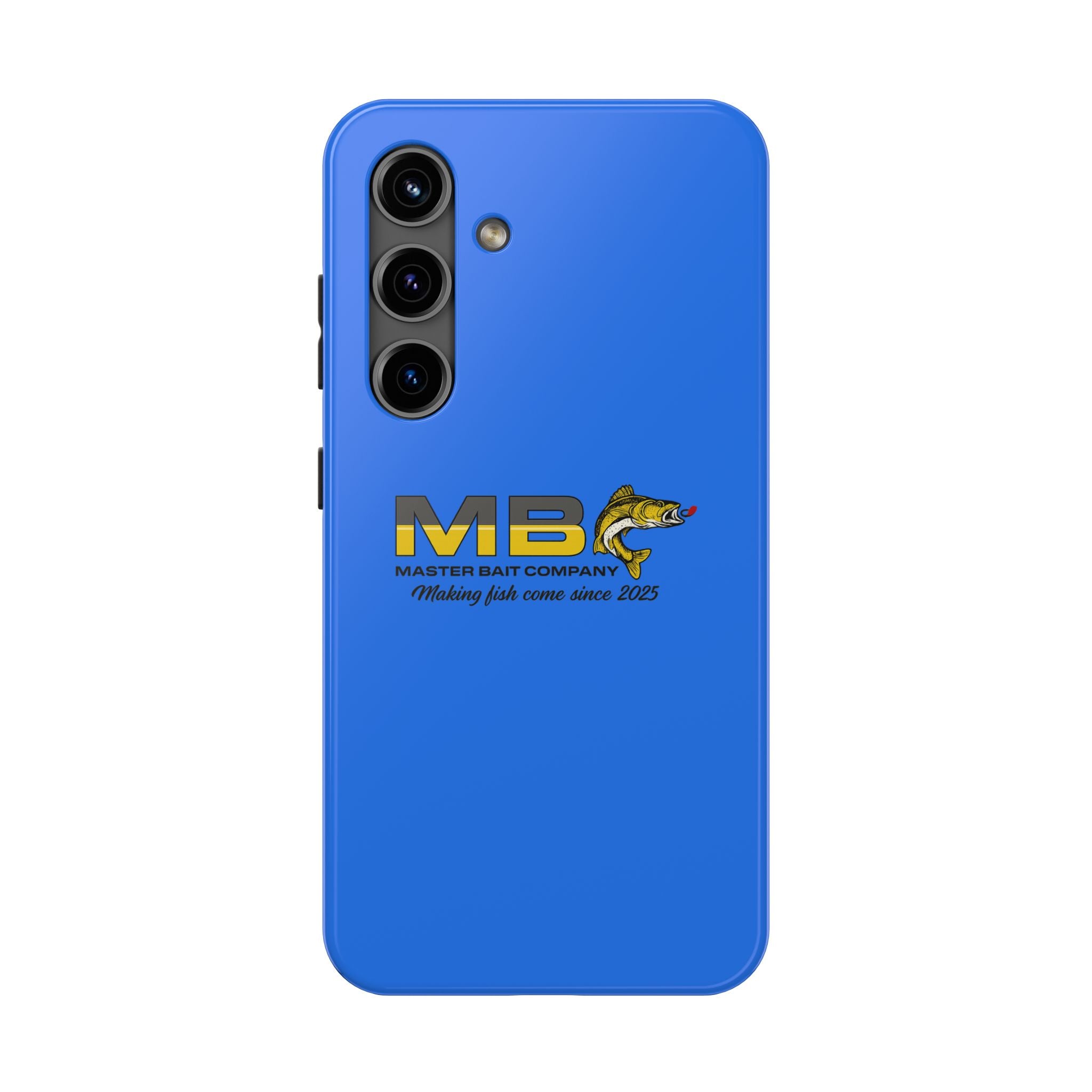 Tough Phone Case - Master Bait Co. Fishing Logo, 'Making Fish Come Since 2025'