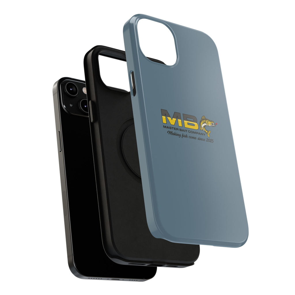 Impact-Resistant Phone Case — MB Master Bait Company Logo (Fishing Theme)