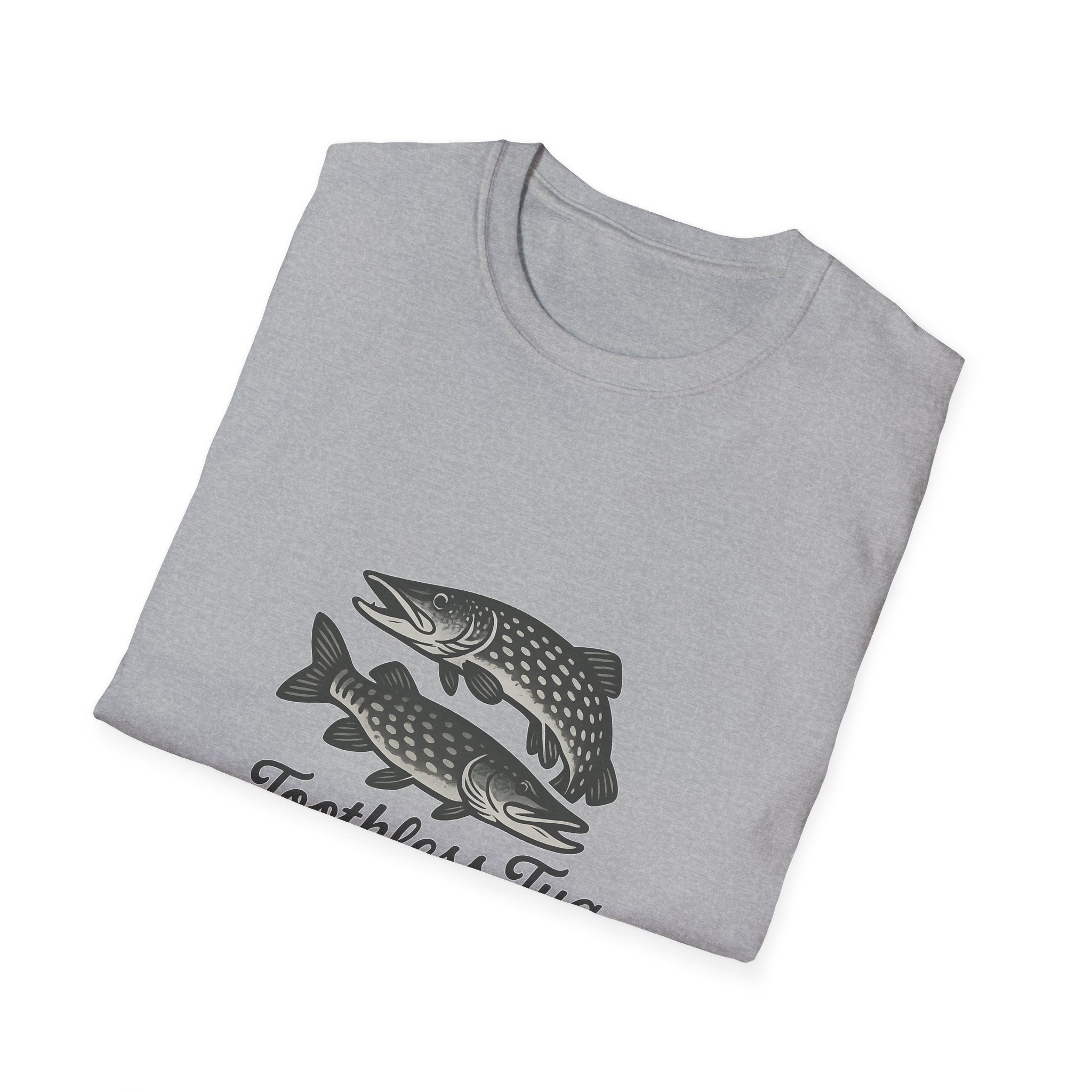 Toothless Tug Steel Leaders Fishing T-Shirt —  Tee