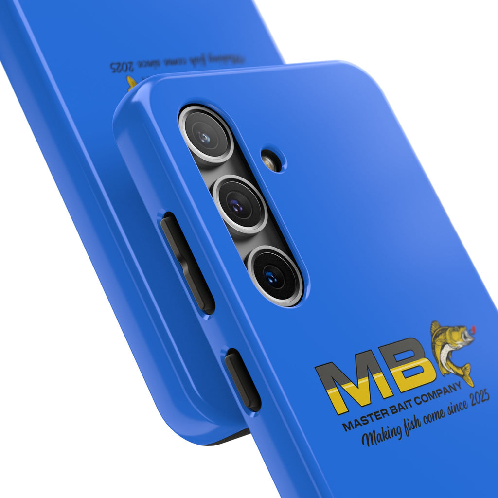 Tough Phone Case - Master Bait Co. Fishing Logo, 'Making Fish Come Since 2025'