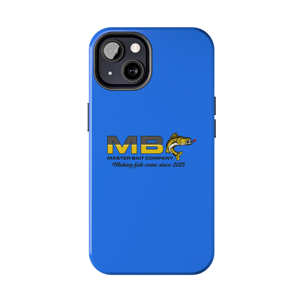 Tough Phone Case - Master Bait Co. Fishing Logo, 'Making Fish Come Since 2025'