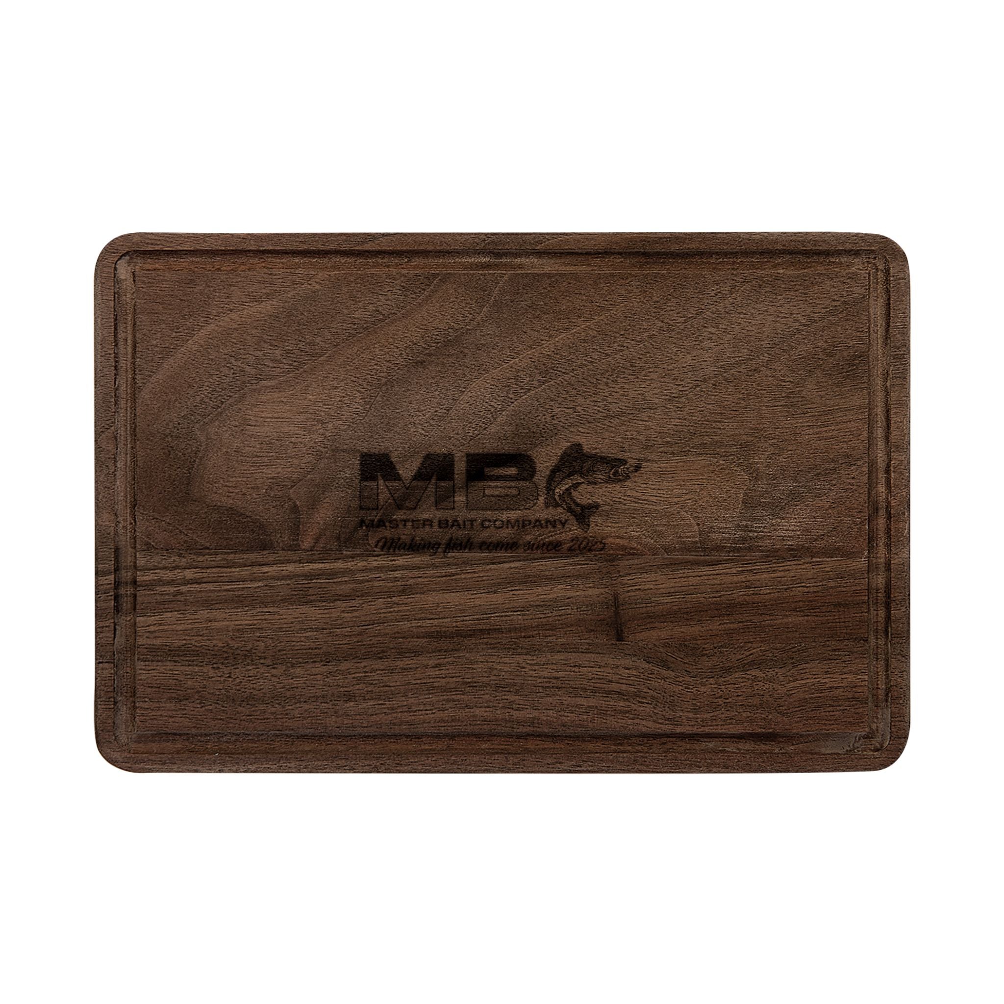 Engraved Wooden Cutting Board – Personalized Monogram BBQ & Kitchen Serving Board