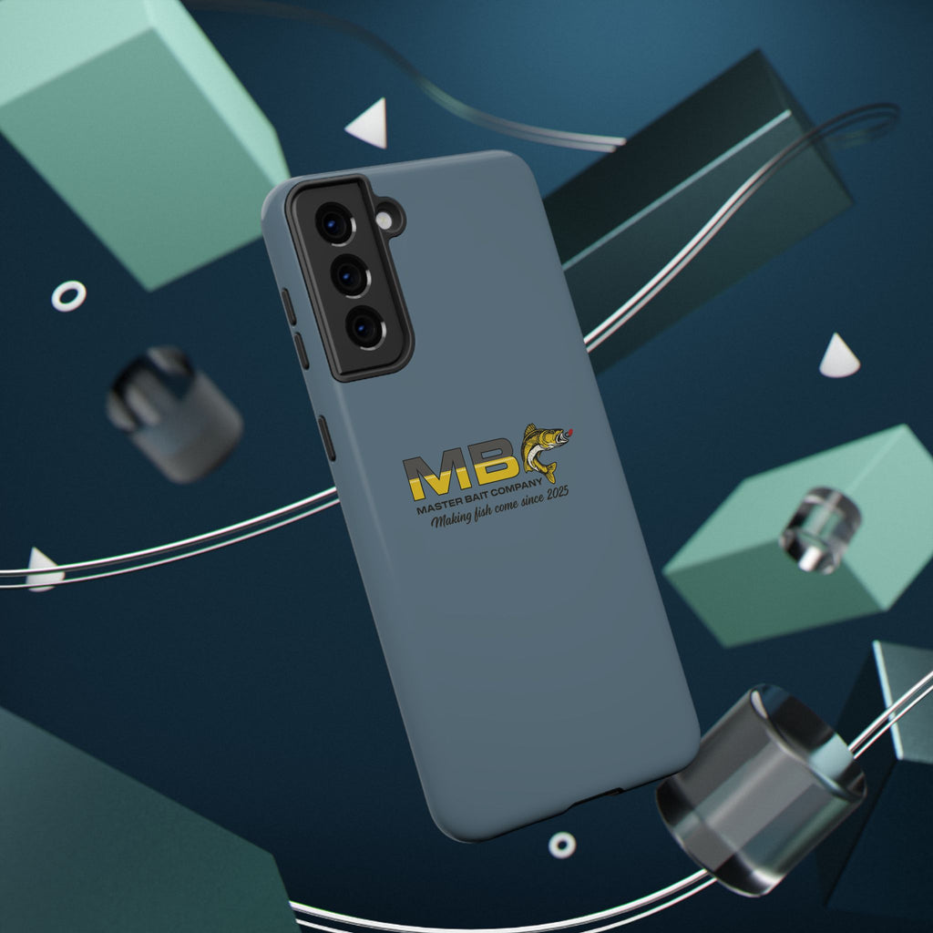 Impact-Resistant Phone Case — MB Master Bait Company Logo (Fishing Theme)