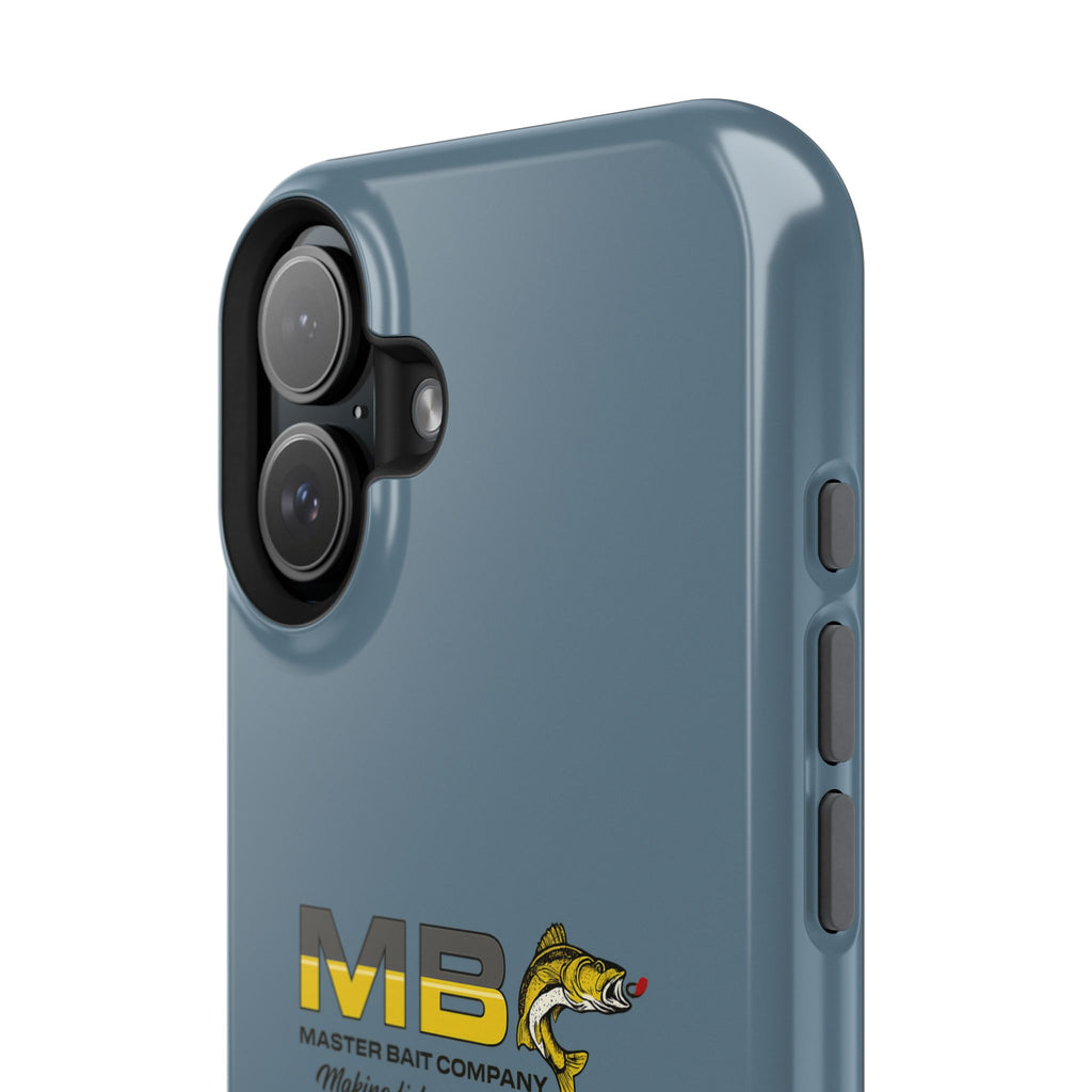 Impact-Resistant Phone Case — MB Master Bait Company Logo (Fishing Theme)
