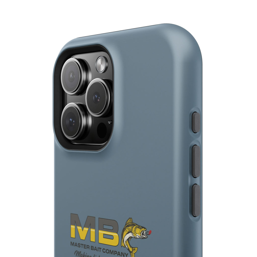 Impact-Resistant Phone Case — MB Master Bait Company Logo (Fishing Theme)