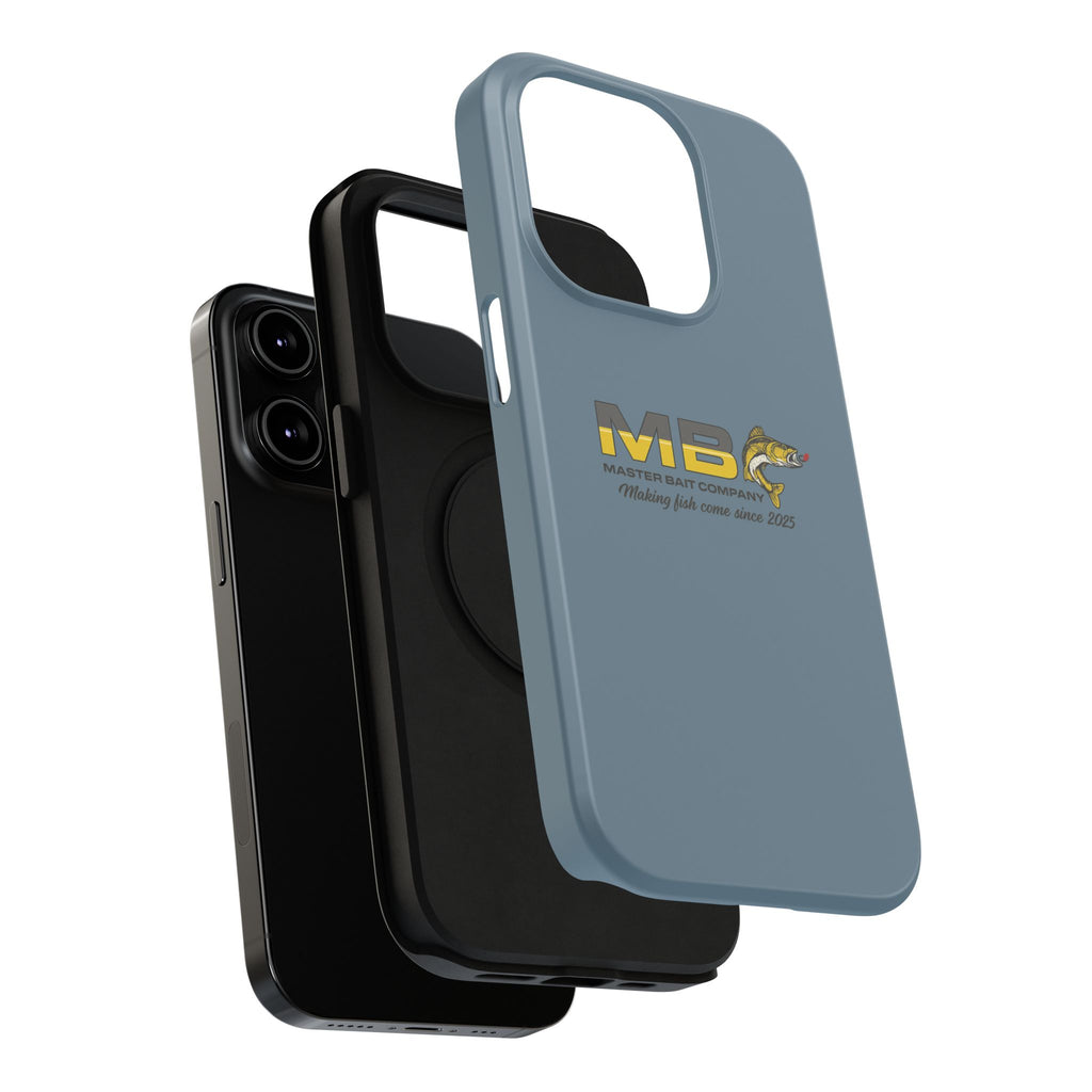 Impact-Resistant Phone Case — MB Master Bait Company Logo (Fishing Theme)