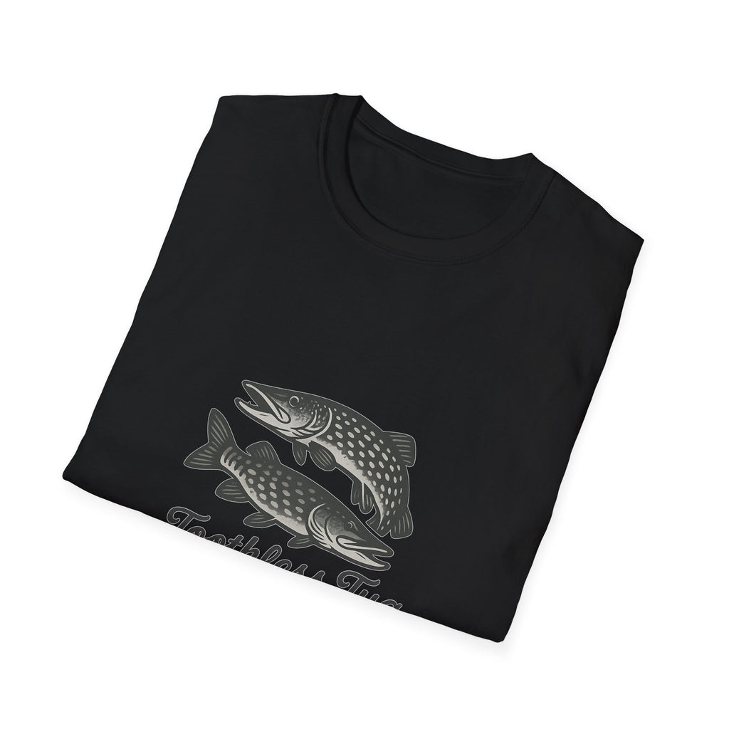 Toothless Tug Steel Leaders Fishing T-Shirt —  Tee