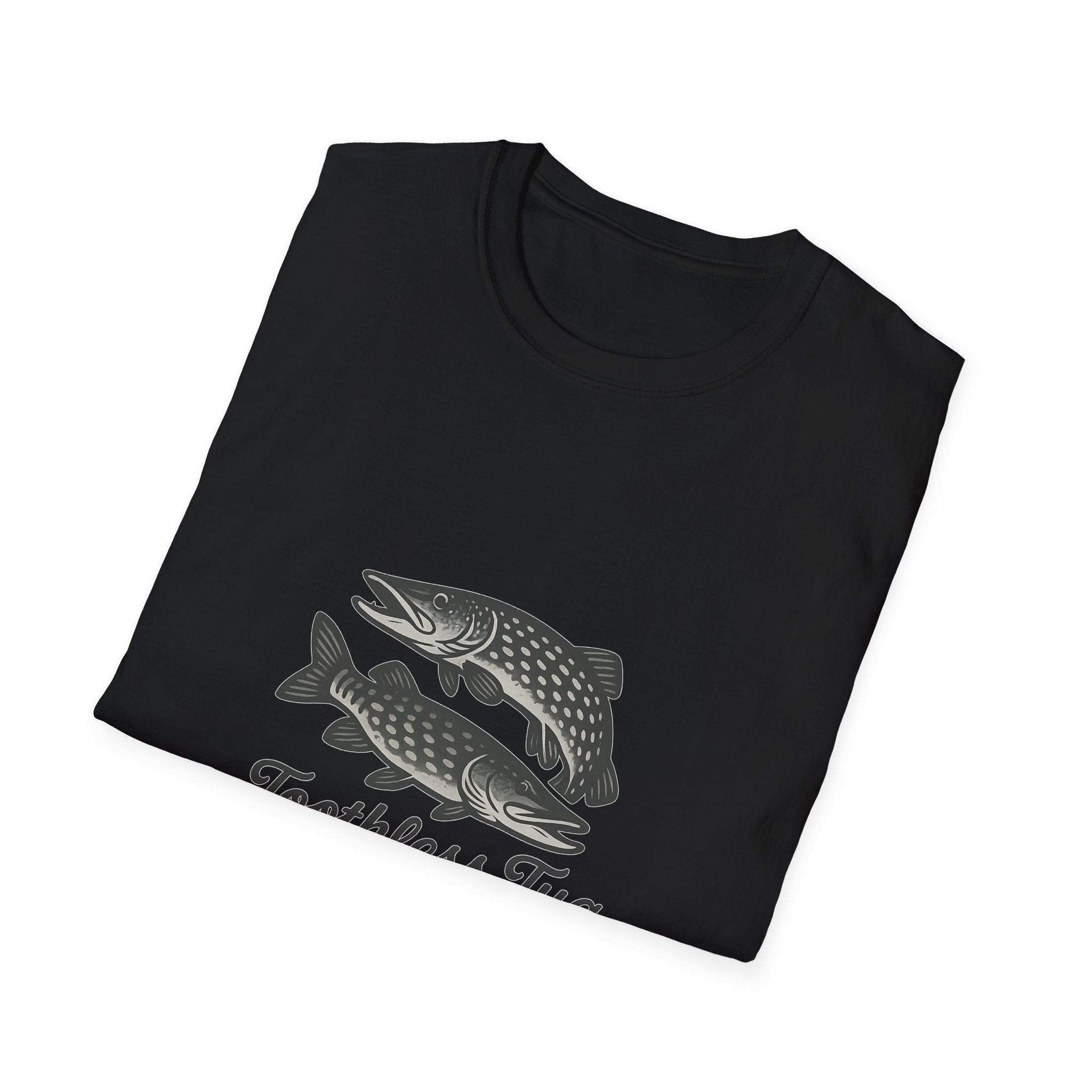 Toothless Tug Steel Leaders Fishing T-Shirt —  Tee