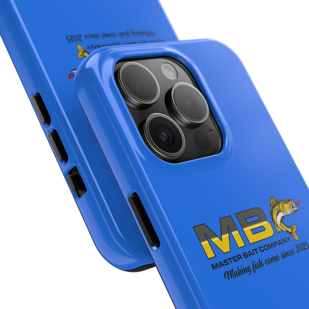 Tough Phone Case - Master Bait Co. Fishing Logo, 'Making Fish Come Since 2025'