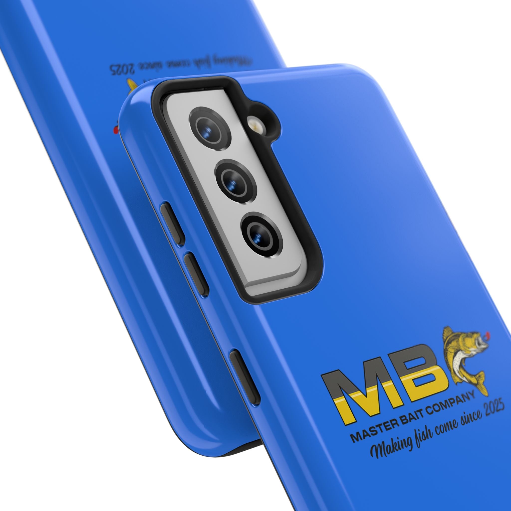Tough Phone Case - Master Bait Co. Fishing Logo, 'Making Fish Come Since 2025'