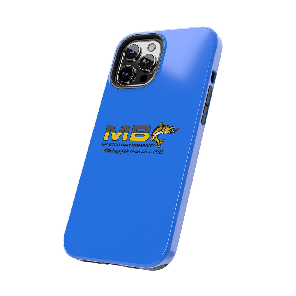 Tough Phone Case - Master Bait Co. Fishing Logo, 'Making Fish Come Since 2025'