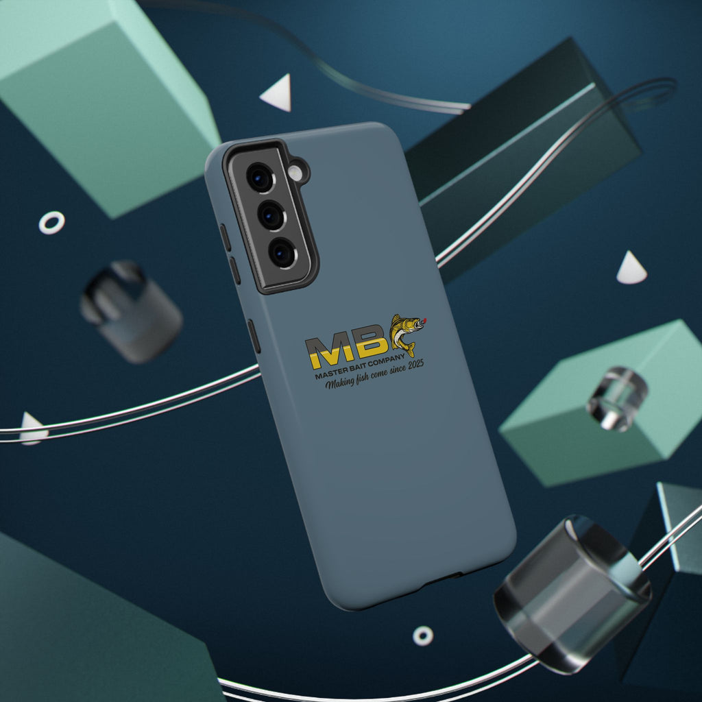 Impact-Resistant Phone Case — MB Master Bait Company Logo (Fishing Theme)