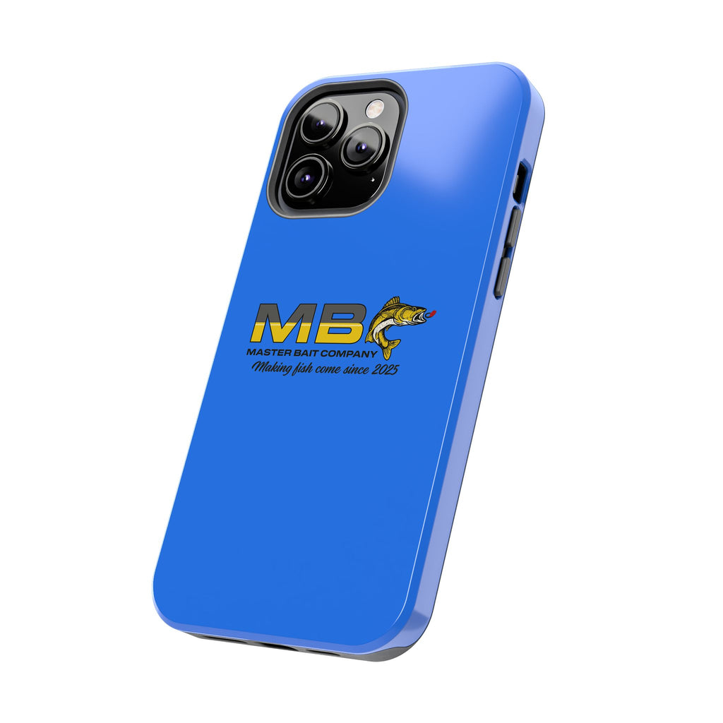 Tough Phone Case - Master Bait Co. Fishing Logo, 'Making Fish Come Since 2025'
