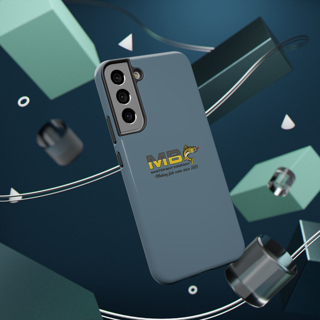 Impact-Resistant Phone Case — MB Master Bait Company Logo (Fishing Theme)