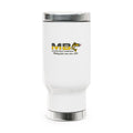 Travel Mug — Master Bait Company Logo 14oz Stainless Steel Coffee Tumbler with Handle