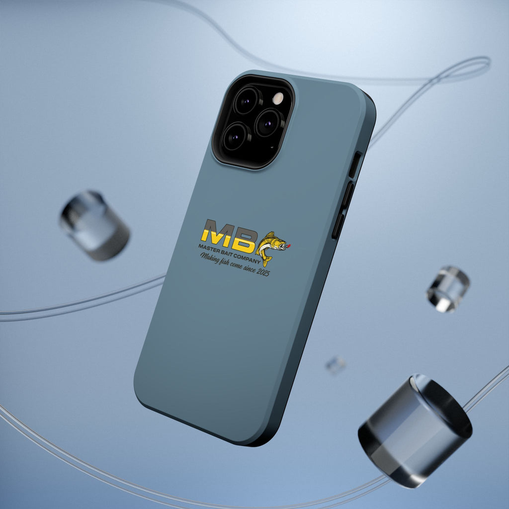 Impact-Resistant Phone Case — MB Master Bait Company Logo (Fishing Theme)