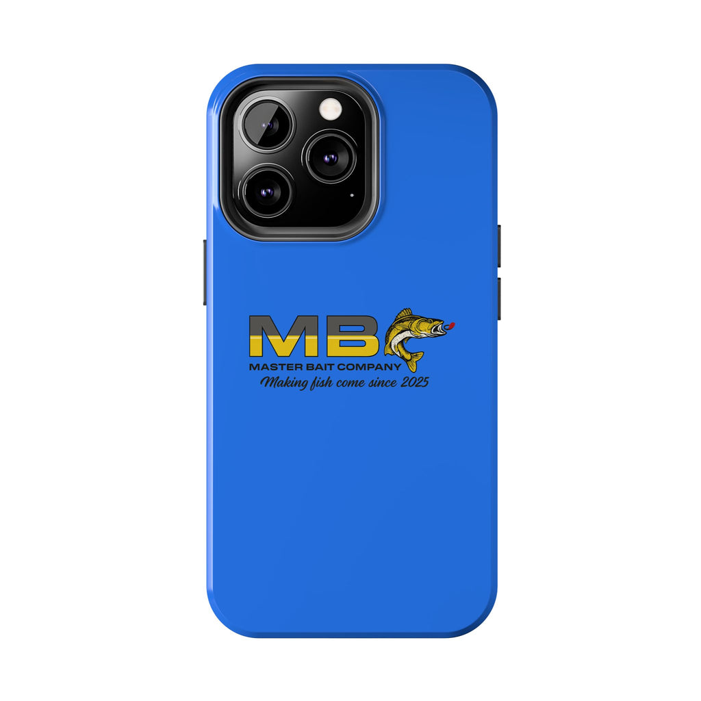 Tough Phone Case - Master Bait Co. Fishing Logo, 'Making Fish Come Since 2025'