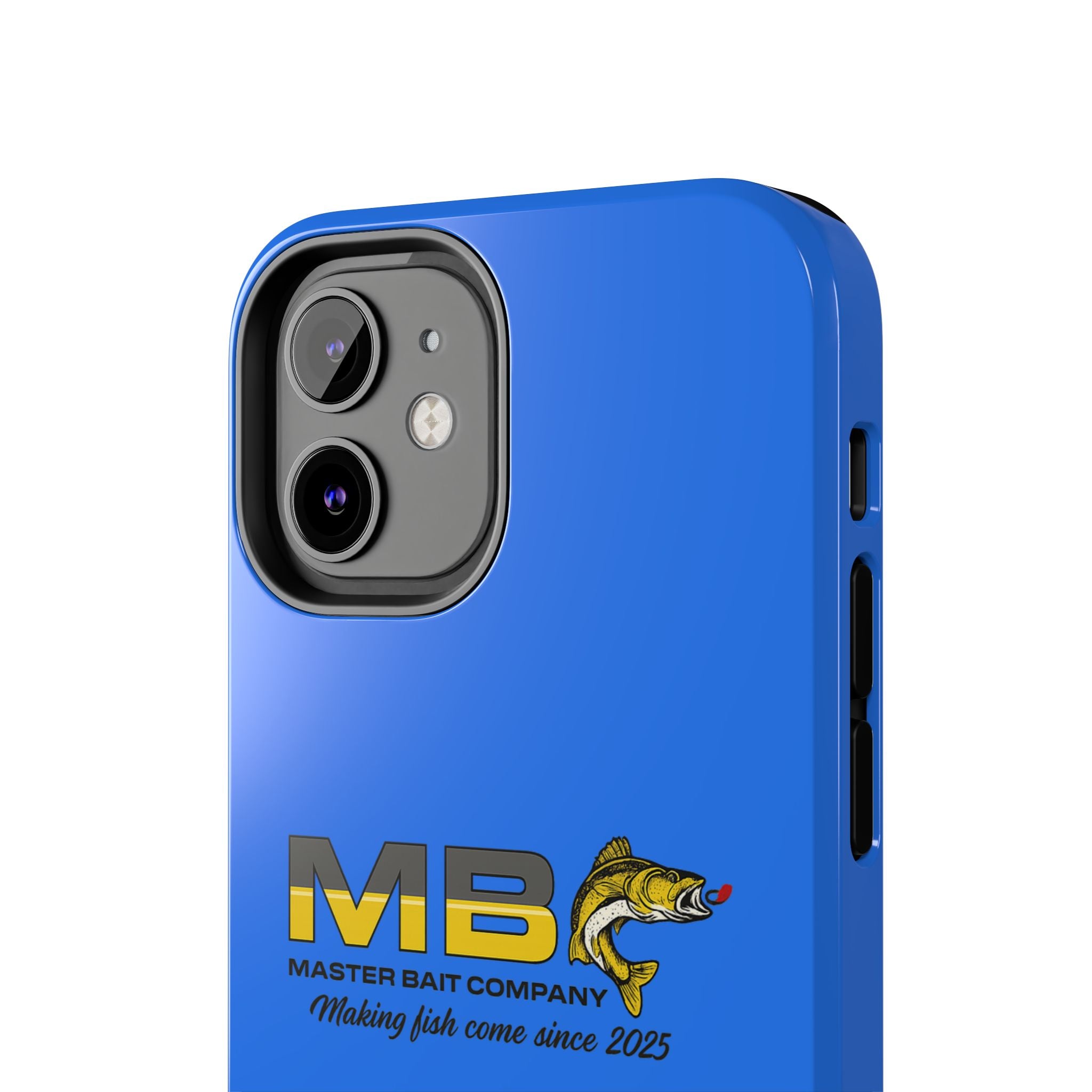Tough Phone Case - Master Bait Co. Fishing Logo, 'Making Fish Come Since 2025'