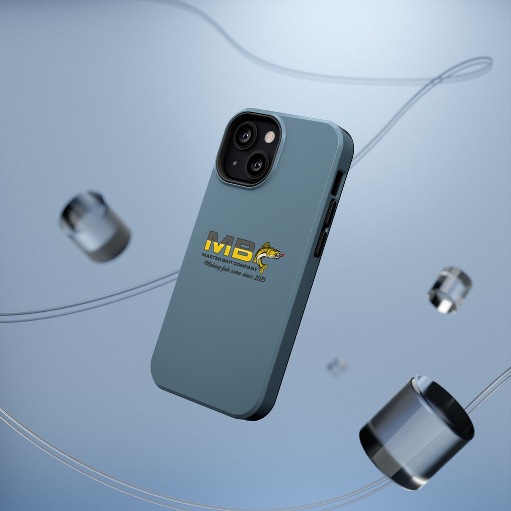 Impact-Resistant Phone Case — MB Master Bait Company Logo (Fishing Theme)