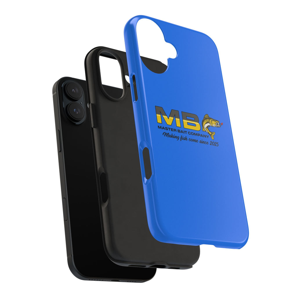 Tough Phone Case - Master Bait Co. Fishing Logo, 'Making Fish Come Since 2025'
