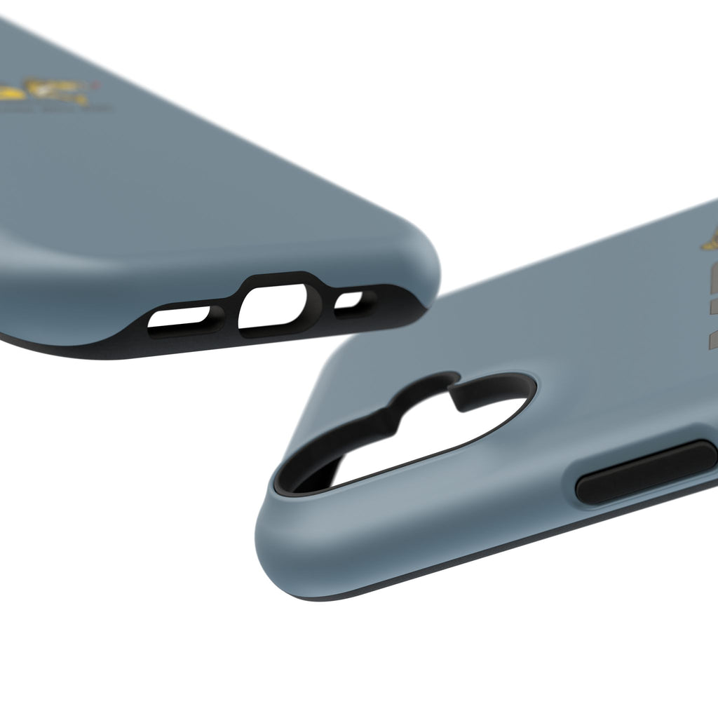 Impact-Resistant Phone Case — MB Master Bait Company Logo (Fishing Theme)