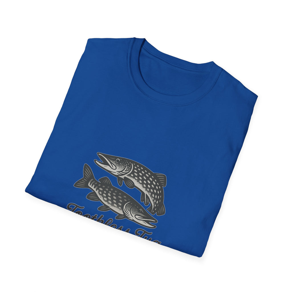 Toothless Tug Steel Leaders Fishing T-Shirt —  Tee